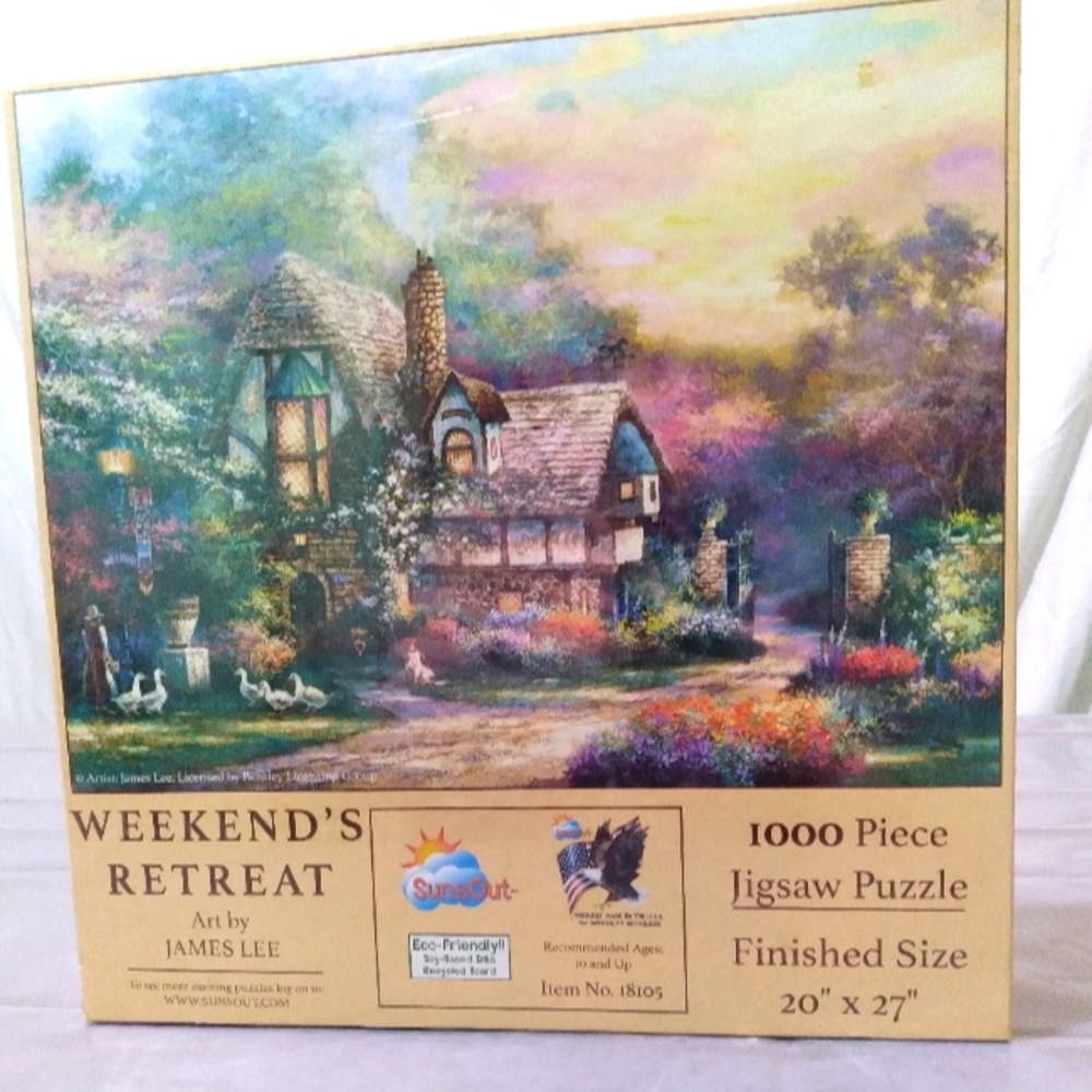 Weekend's Retreat 1000 Piece Puzzle